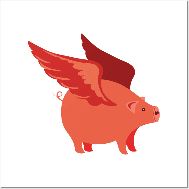 When Pigs Fly.... Wall Art by SWON Design